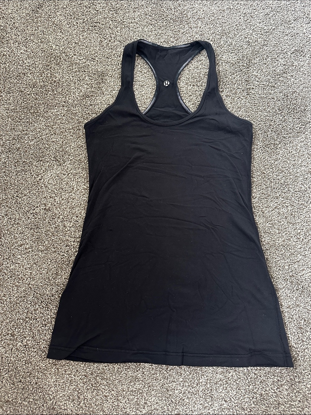 lululemon athletica Black Racerback Tank